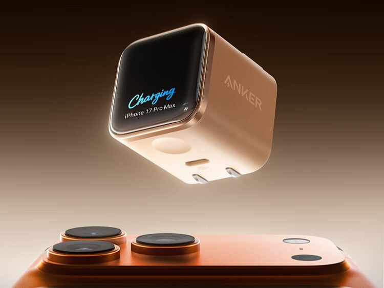 Anker Nano Charger (45W, Smart Display, 180° Foldable) – A121D