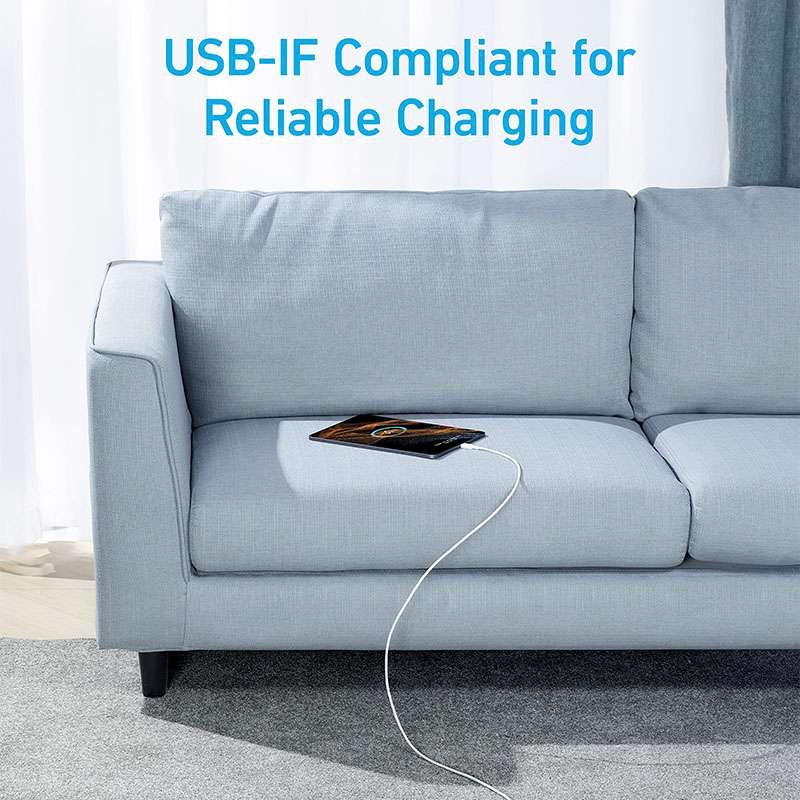 Anker 310 60w USB-C to USB-C Cable 0.9m - A81E1